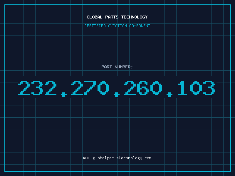 Aviation Part 232.270.260.103