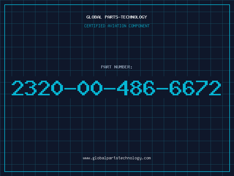 Aviation Part 2320-00-486-6672