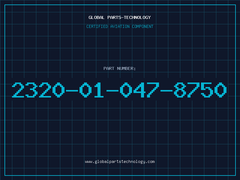 Aviation Part 2320-01-047-8750