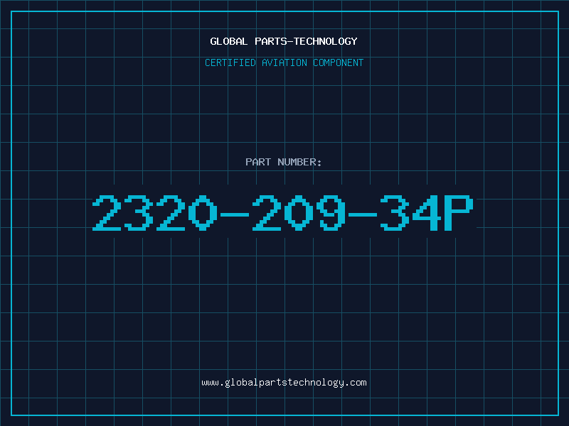 Aviation Part 2320-209-34P