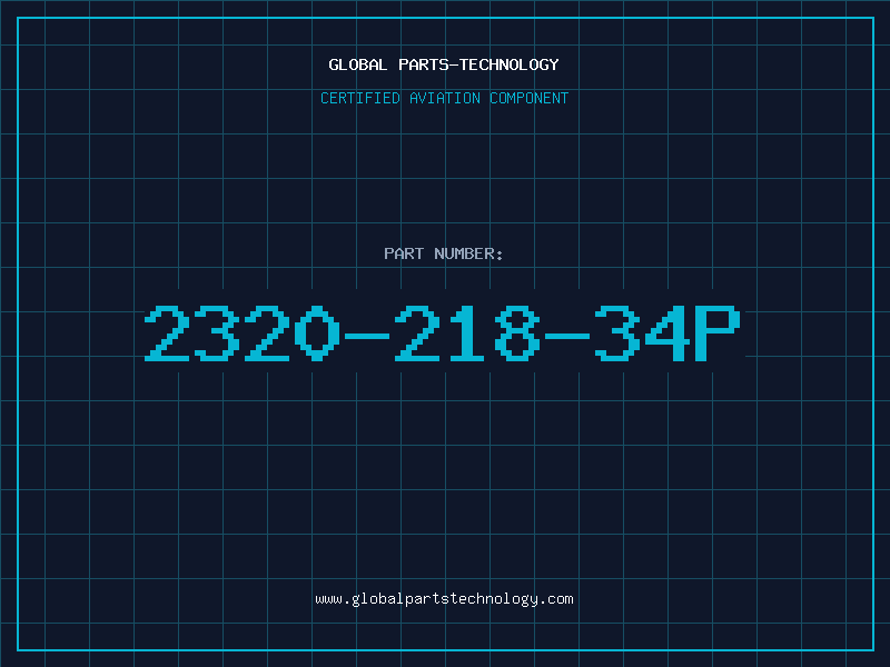 Aviation Part 2320-218-34P