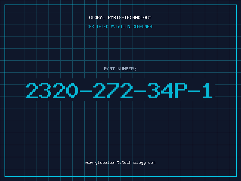 Aviation Part 2320-272-34P-1