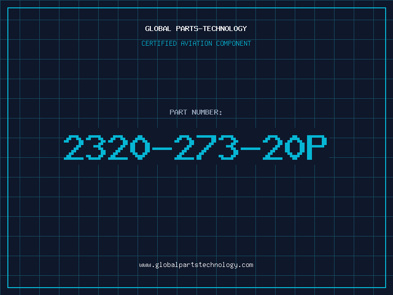 Aviation Part 2320-273-20P