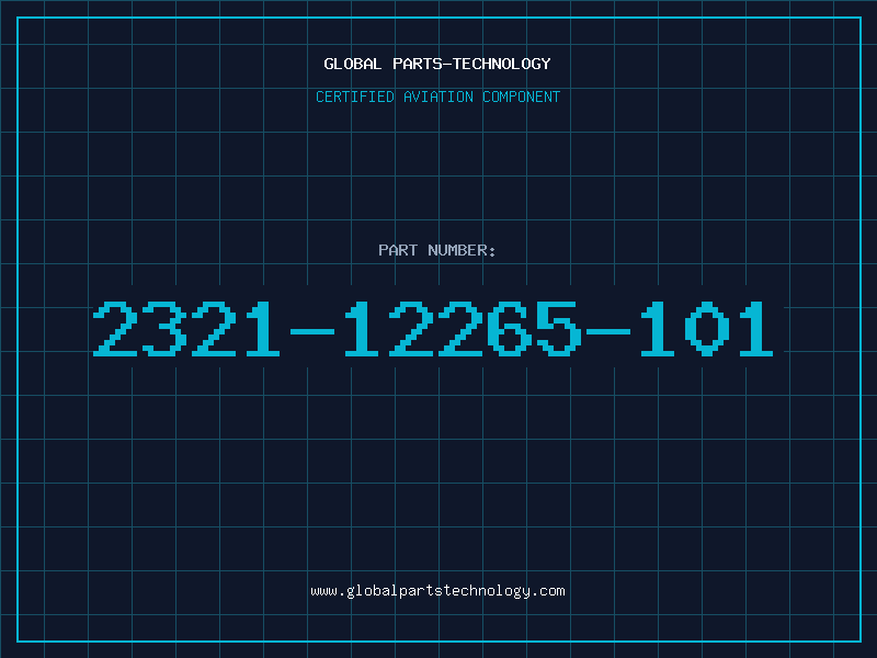 Aviation Part 2321-12265-101