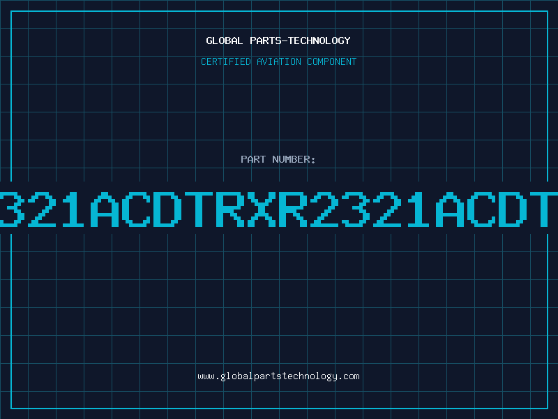 Aviation Part 2321ACDTRXR2321ACDTR