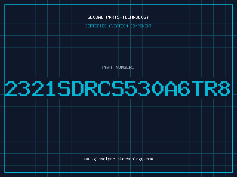 Aviation Part 2321SDRCS530A6TR8