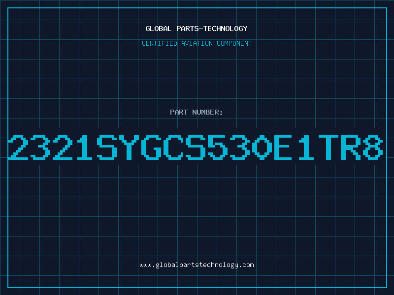 Aviation Part 2321SYGCS530E1TR8