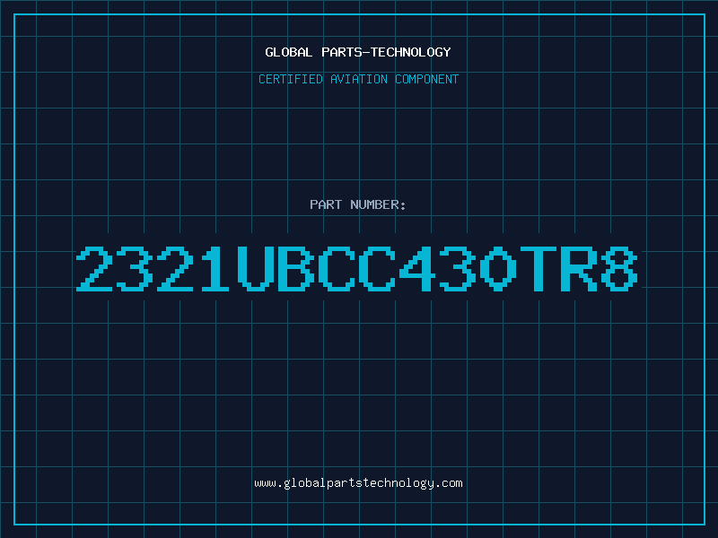 Aviation Part 2321UBCC430TR8
