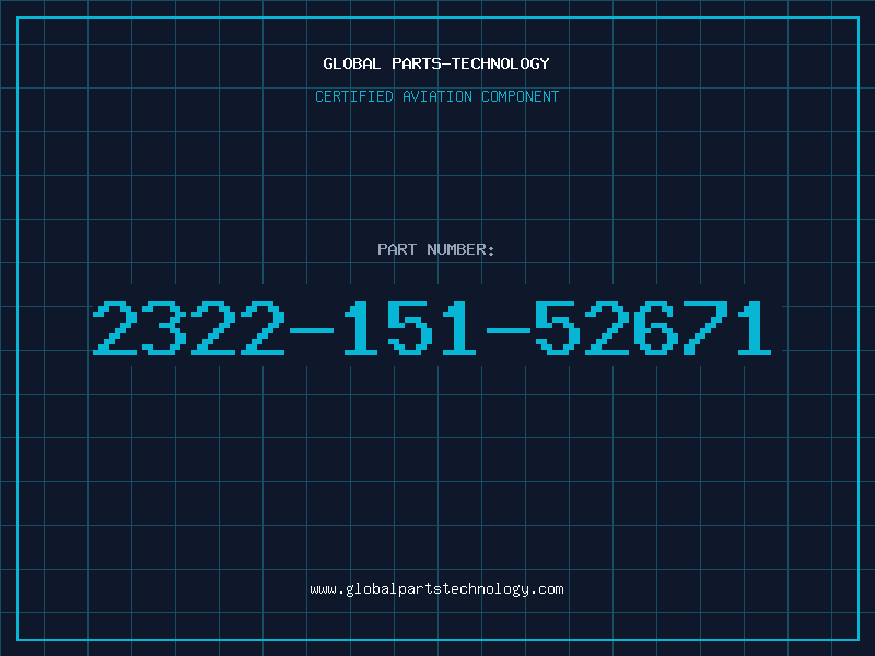 Aviation Part 2322-151-52671
