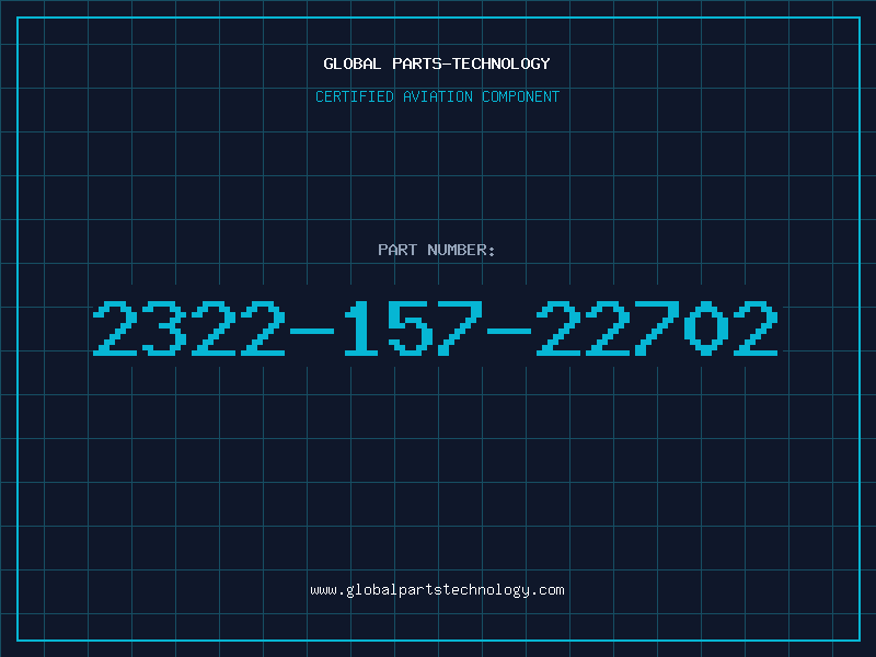 Aviation Part 2322-157-22702