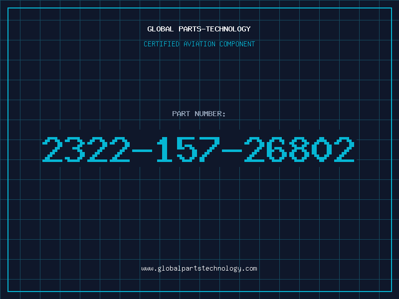 Aviation Part 2322-157-26802