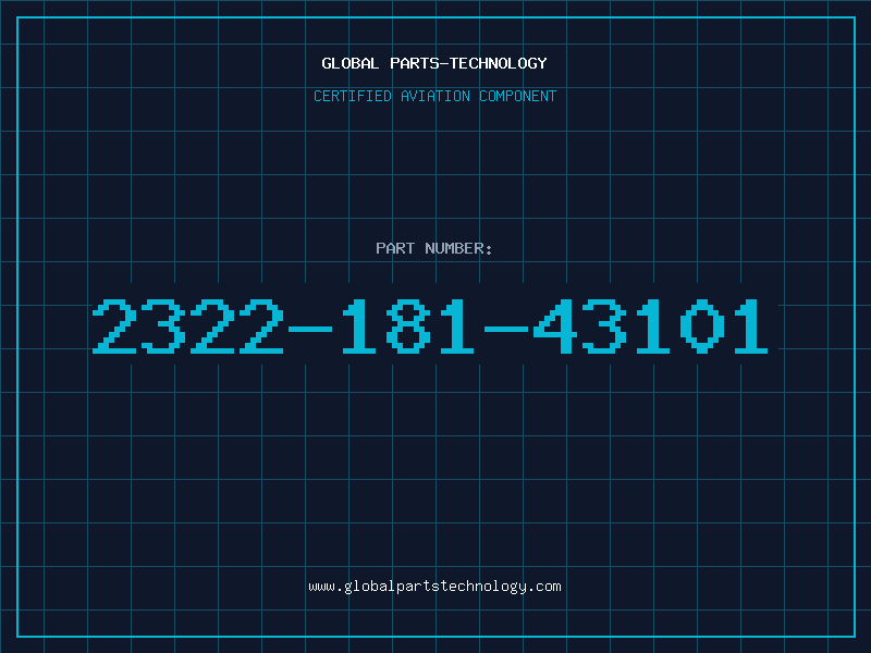Aviation Part 2322-181-43101