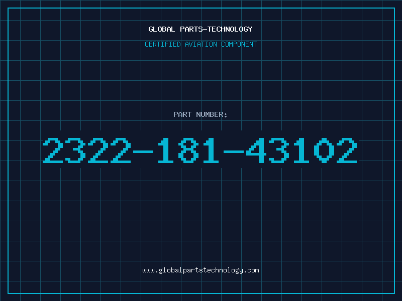 Aviation Part 2322-181-43102
