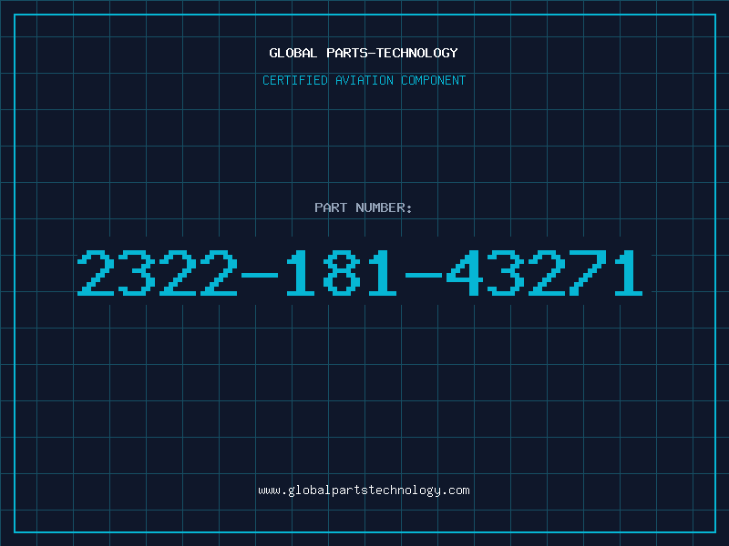 Aviation Part 2322-181-43271