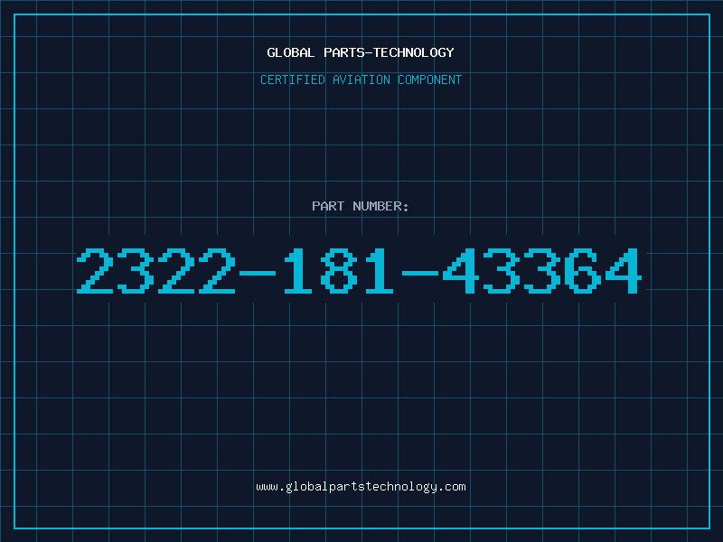 Aviation Part 2322-181-43364