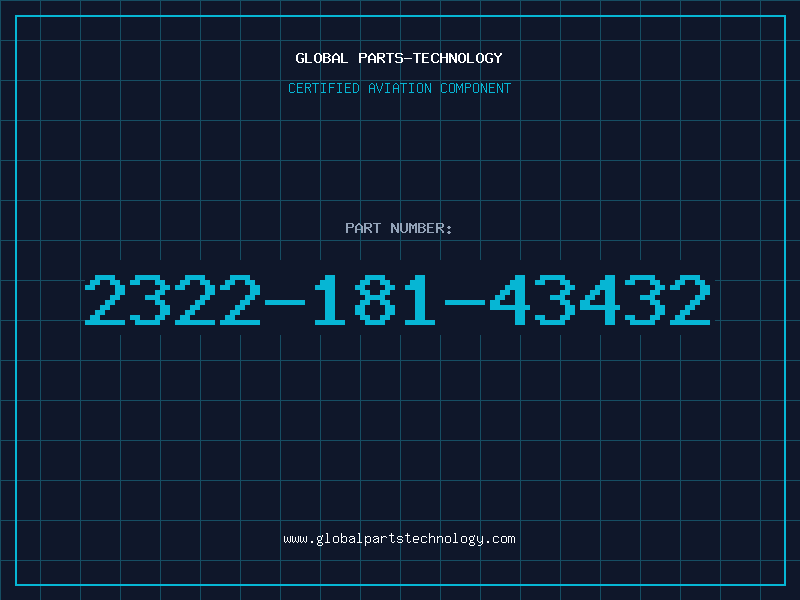 Aviation Part 2322-181-43432