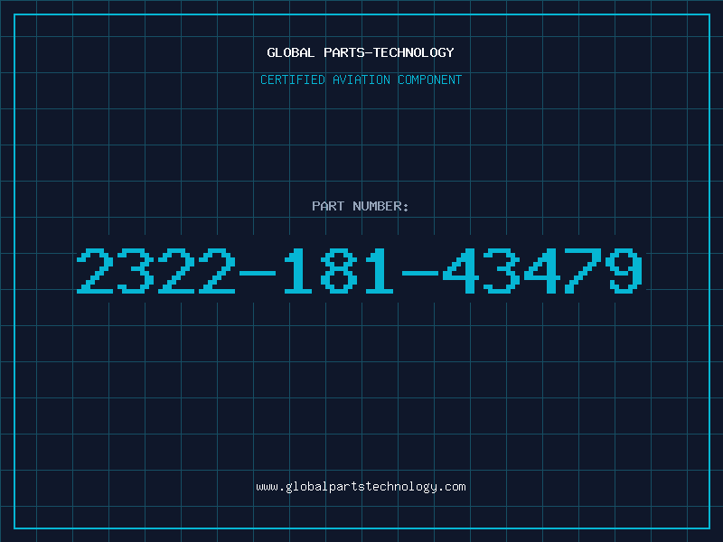 Aviation Part 2322-181-43479