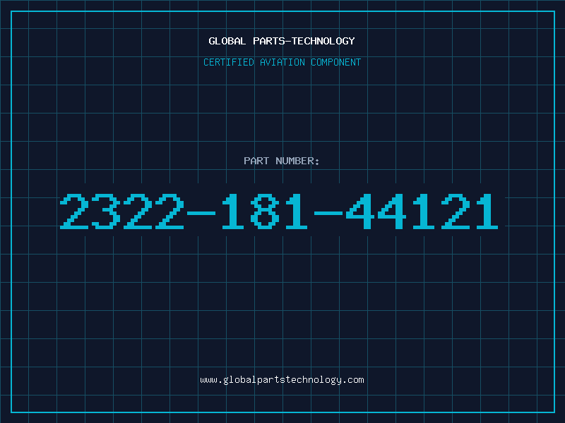 Aviation Part 2322-181-44121
