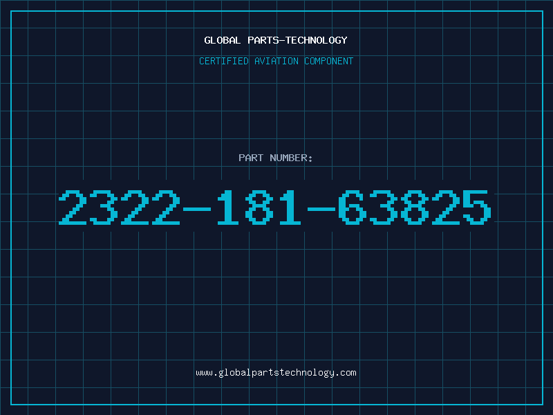 Aviation Part 2322-181-63825