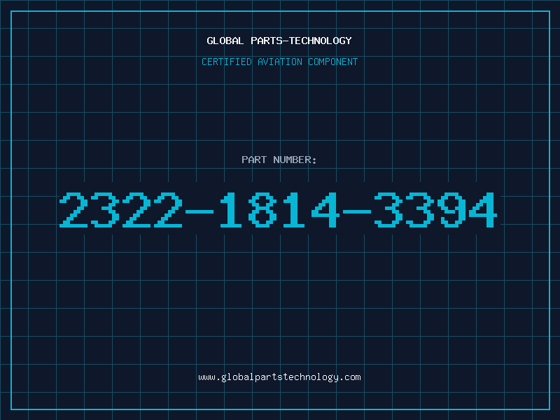 Aviation Part 2322-1814-3394