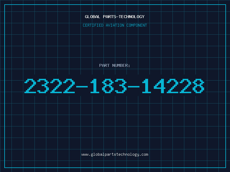 Aviation Part 2322-183-14228