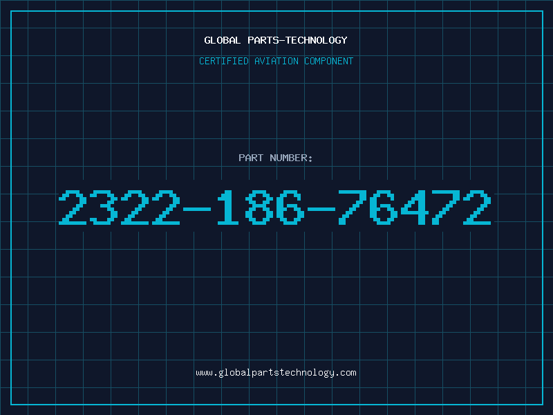 Aviation Part 2322-186-76472