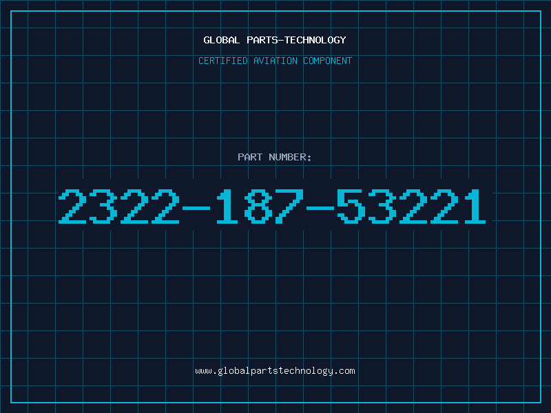 Aviation Part 2322-187-53221