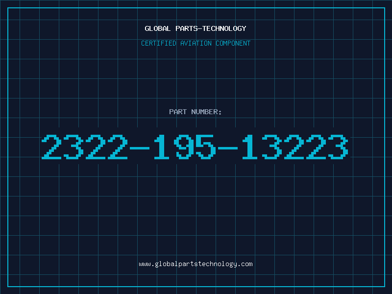 Aviation Part 2322-195-13223
