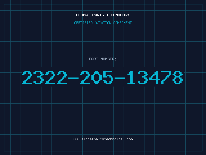 Aviation Part 2322-205-13478