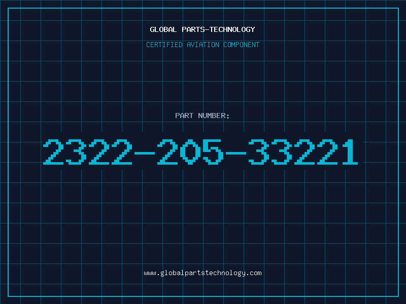 Aviation Part 2322-205-33221