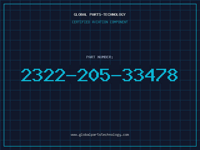 Aviation Part 2322-205-33478