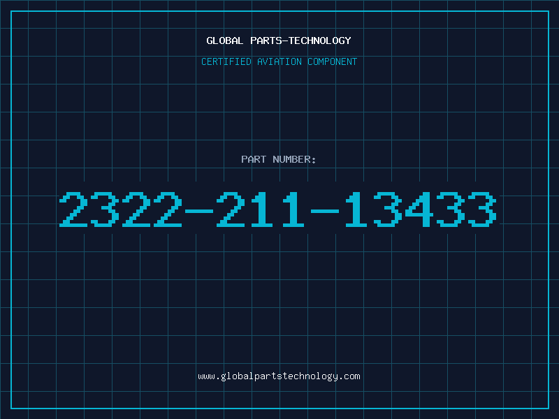 Aviation Part 2322-211-13433