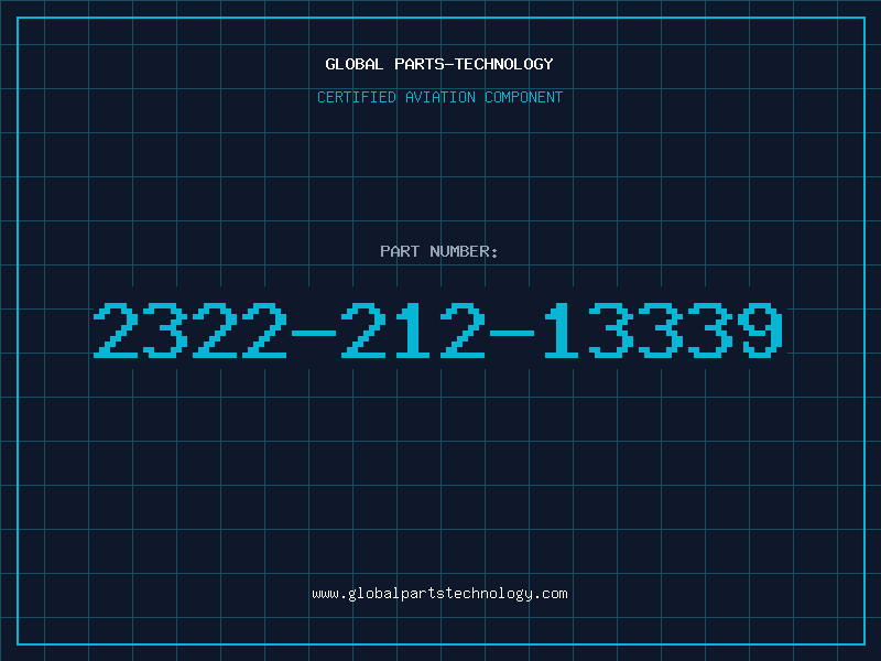 Aviation Part 2322-212-13339