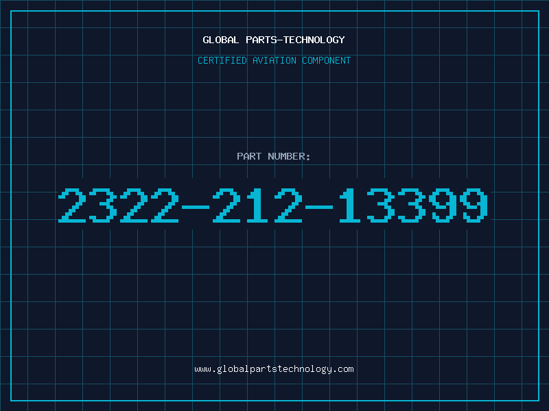 Aviation Part 2322-212-13399