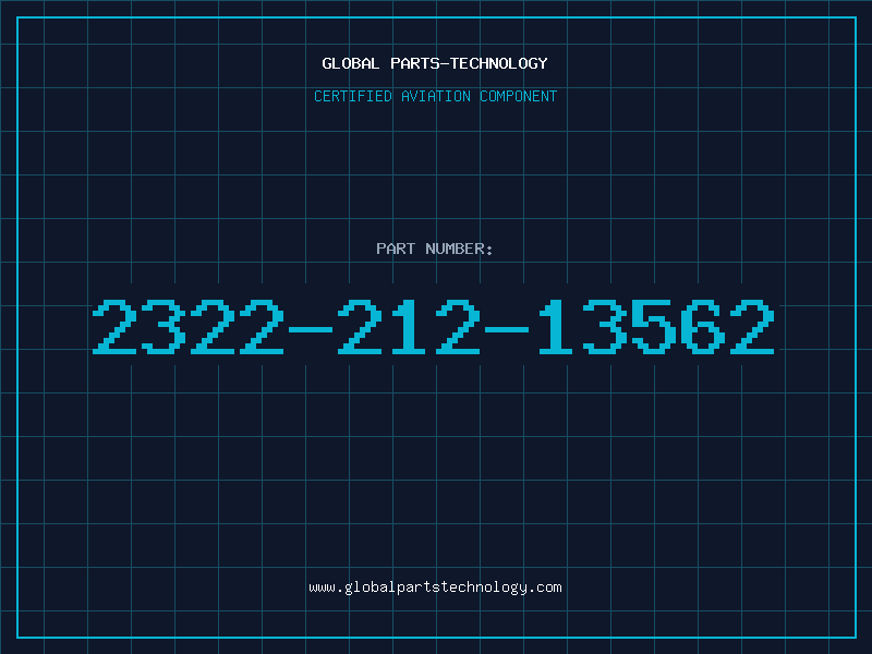 Aviation Part 2322-212-13562