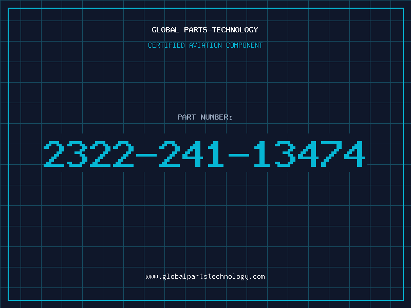 Aviation Part 2322-241-13474