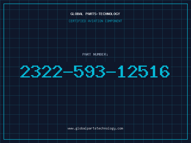 Aviation Part 2322-593-12516