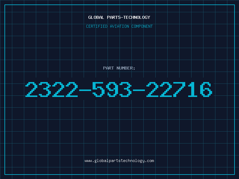 Aviation Part 2322-593-22716