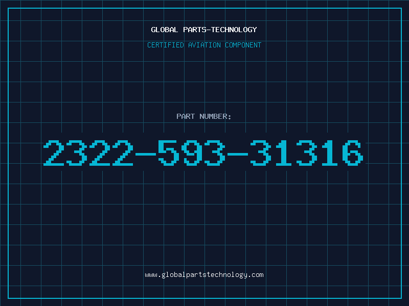 Aviation Part 2322-593-31316