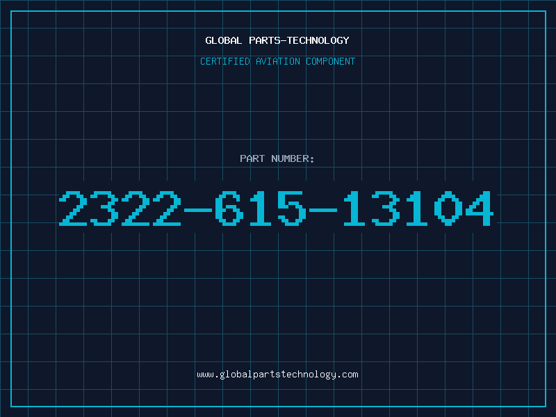 Aviation Part 2322-615-13104