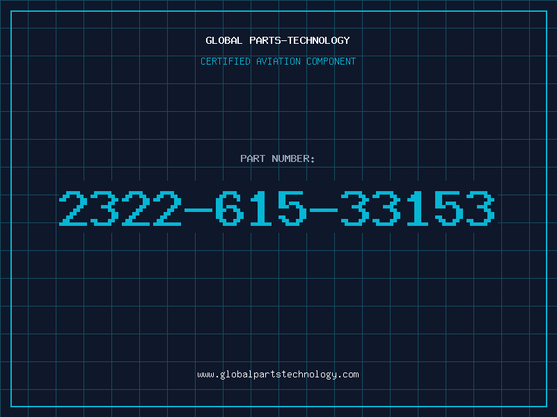Aviation Part 2322-615-33153