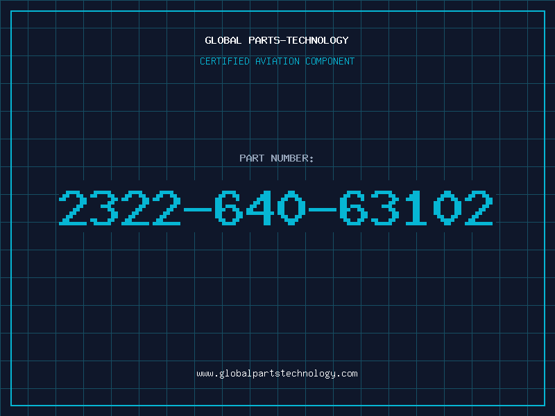 Aviation Part 2322-640-63102