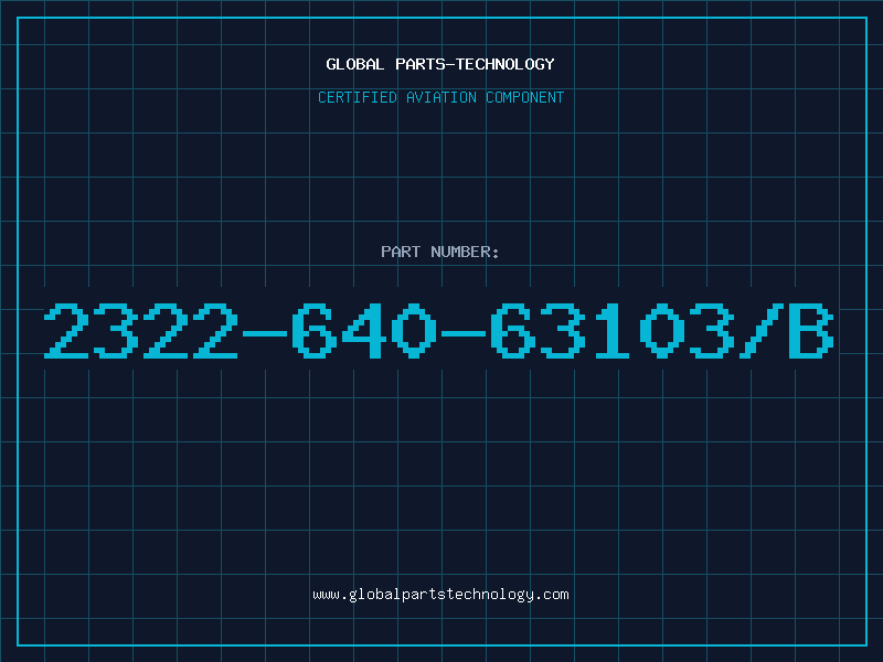 Aviation Part 2322-640-63103/B