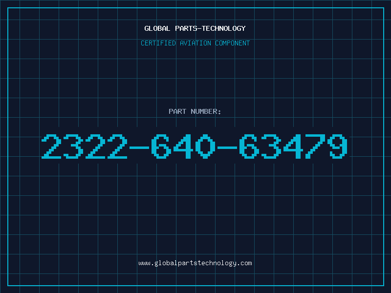 Aviation Part 2322-640-63479