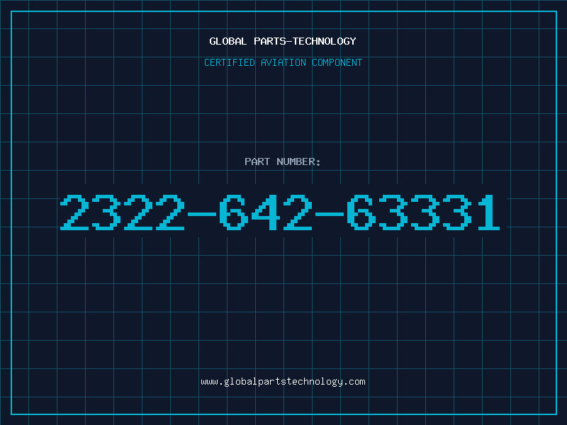 Aviation Part 2322-642-63331