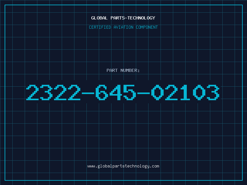 Aviation Part 2322-645-02103