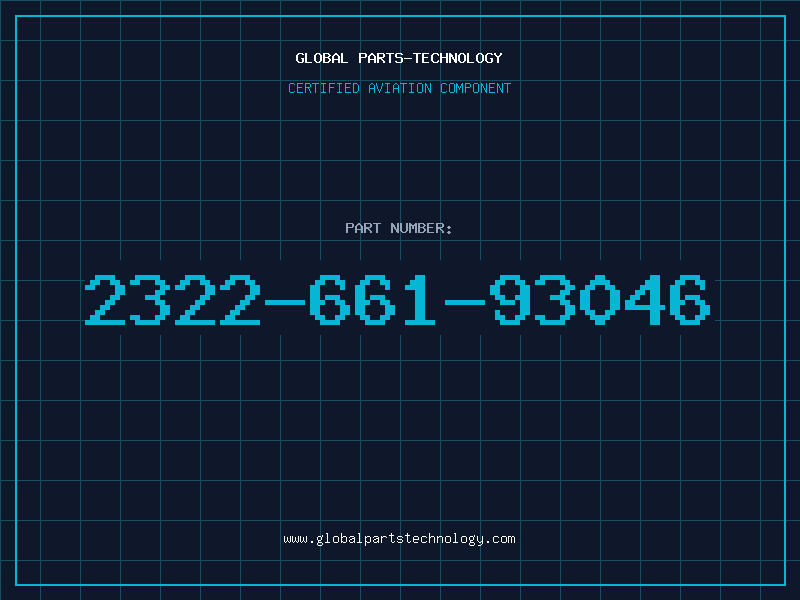 Aviation Part 2322-661-93046