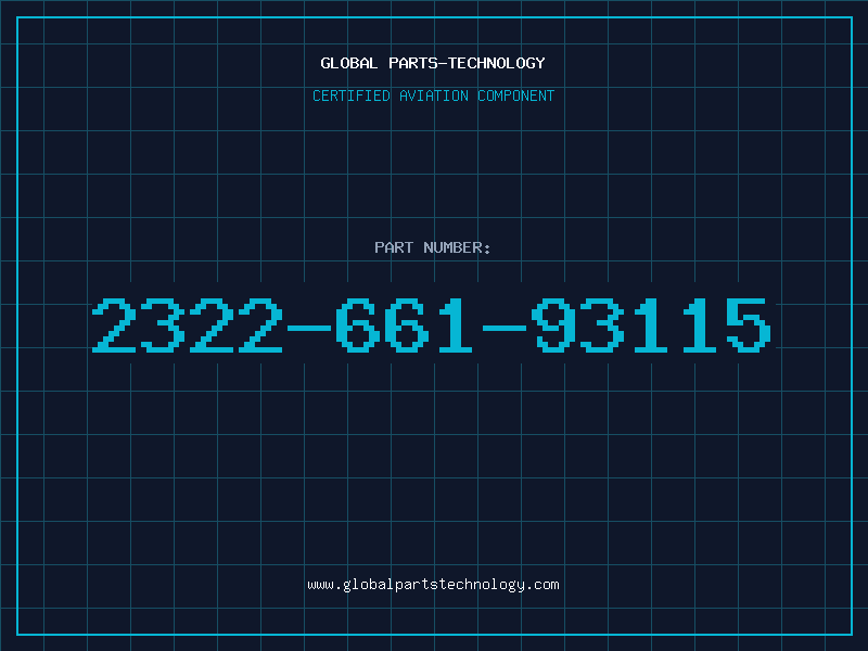 Aviation Part 2322-661-93115