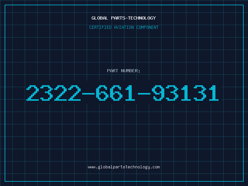 Aviation Part 2322-661-93131