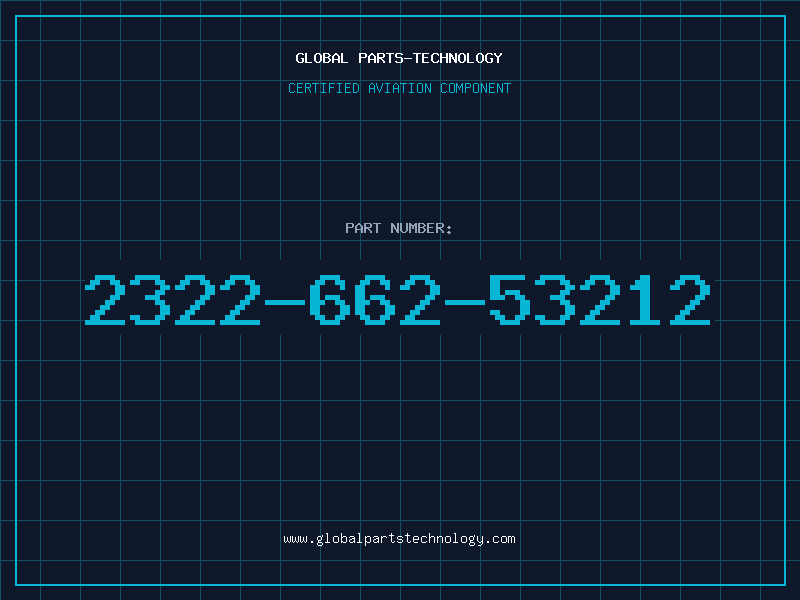 Aviation Part 2322-662-53212
